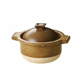 信楽焼 ご飯鍋(3合用) Hg-5 5460-097