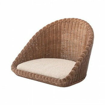 東谷 ラタン フロアチェア ブラウン NRS-425BR
