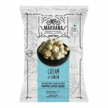 サワークリームオニオン風味のまろやかな酸味ポップさせたオニバスの種をオリーブオイルでローストしたヘルシースナック。内容量25gサイズ幅140×奥行60×高さ185mm個装サイズ：55×35.5×41cm重量32g個装重量：3800g仕様賞味...