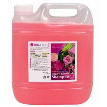 ハッピー＆バスタイム ペット用シャンプー 4L バラの香り