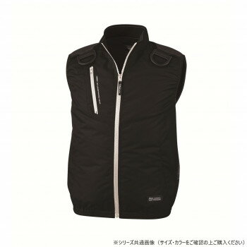 ジーベック(XEBEC) XE98104 空調服遮熱ハーネスベスト 黒 3L