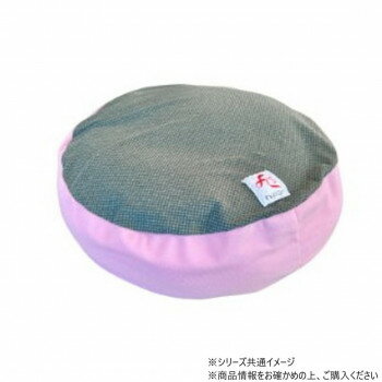 遠赤技研 ペット用 テラペットベッドカバー丸型 ピンク Lサイズ