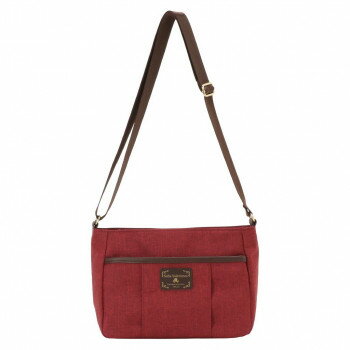 優美社　4892-000 ソフィアバレンティノ（SOFIA VALENTINO） ショルダーバッグ ダークレッド