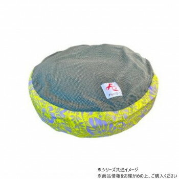 遠赤技研 ペット用 テラペットベッドカバー丸型 ハワイアン柄 Mサイズ