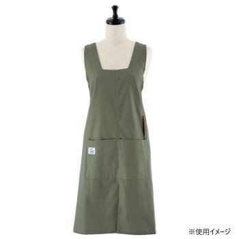 Reso Trading Leende ルピナス エプロン カーキ 720078
