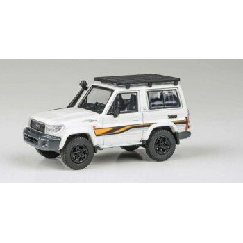 JADI B トヨタ ランドグルーザー LC71 23 ホワイト RHD Anniversary Ed 1/64スケール PA65567