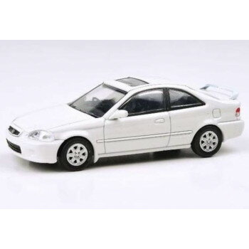 JADI B ホンダ シビック EM1 99 タフタホワイト VTI-R RHD 1/64スケール PA65624