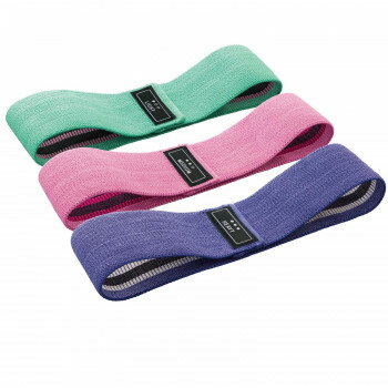 ガイド付きエクササイズバンド 3色組