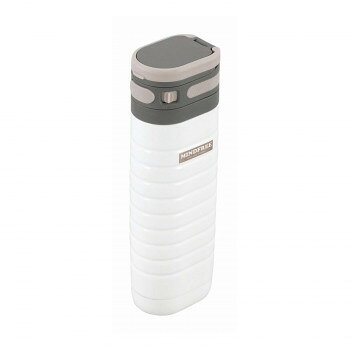 MF-38W MINDFREE-マインドフリー- 真空二重オブロングボトル380ml ホワイト 795620