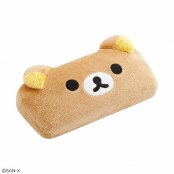リラックマよりぬいぐるみメガネケースが登場!毎日リラックマたちと一緒に過ごせる!リラックマのぬいぐるみメガネケースが新登場。内側の箔押しがかわいい。※収納サイズの目安をご確認ください。サイズ約70×160×50mm個装サイズ：10×21×6...