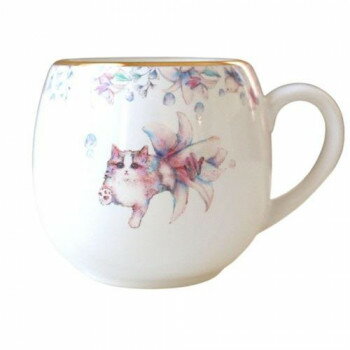 とことこサーカス マグカップ 猫/ネコ 「ネコユリヒメ」 KT-MG-006