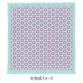 オリムパス 刺し子キット 花ふきん こんぺいとう SK-364