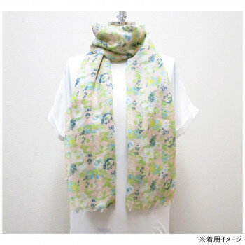 フレンズヒル ストール フルールブリーズ ピンクKS-168-508