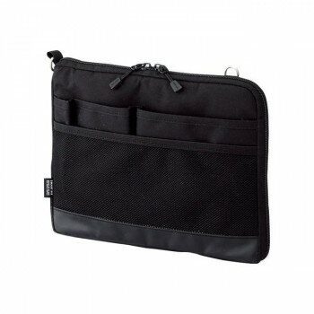 おすすめタブレットPCに優しい起毛生地ポケットが付いた薄型バッグインバッグ。※ショルダーベルトは別売です。専用ショルダーベルト(A-7679)を別途お求めください。サイズ260×25×200mm個装サイズ：28×22×4cm重量個装重量：2...