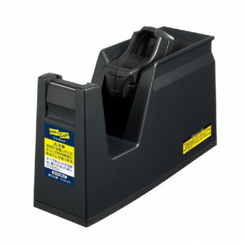 コクヨ テープカッター カルカット 大巻き・小巻きテープ両用 黒 T-SM100ND
