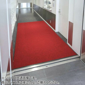 インドアマット ウォーキングレインマット 18号 90×180cm 赤 インドアマット ウォーキングレインマット 18号 90×180cm 赤