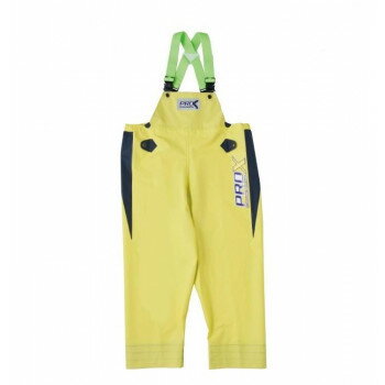 弘進ゴム　　　プロエックスα　胸付ズボン　ライム　1L　G0614AL