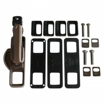 144KL-U 鍵付取替クレセント L用 アンバー 00776870-001