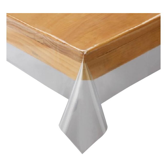 テーブルを汚れや傷から守ります。透明なのでテーブルのデザイン性を損なわずに、汚れや傷から守ります。塩化ビニル樹脂製なので、汚れてもきれいに拭き取ることができます。サイズ90×90cm×厚さ0.15mm個装サイズ：20×30×1cm重量個装重量：100g素材・材質塩化ビニル樹脂仕様耐熱温度:60度製造国日本テーブルを汚れや傷から守ります。※耐熱温度は60度です。やかん、なべ等を置く時は必ず鍋敷きをお使いください。湯のみ、コーヒーカップなどの温かい飲み物の場合は、コースターのご利用をおすすめします。※テーブルに直接カバーされる場合、テーブルの材質によっては透明ビニルクロスの表面樹脂が貼りついてテーブルを傷めることがあります。週に一回程度はテーブルから外して空気を通してください。（ニス塗り・ラッカー使用・うるし・輸入家具には使用できません。）※仕様・外観は予告なしに変更することがあります。※モニターの設定などにより、実際の商品と色味や素材の見え方が異なる場合がございます。あらかじめご了承ください。透明なのでテーブルのデザイン性を損なわずに、汚れや傷から守ります。塩化ビニル樹脂製なので、汚れてもきれいに拭き取ることができます。 ビニールクロス/透明クロス/テーブルマット/テーブルカバー/クリア/防水/キズ防止/よごれ防止 fk094igrjs