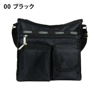 おすすめ正面に3つのポケット、後にはオープンポケットが付いており収納力たっぷりのバッグです。しっかりした生地を使用しているため水にも強く、雨の日でも安心。普段使いはもちろんの事 、旅行時の貴重品管理にも最適!幅広い年代に長く愛されるロングセラーバッグです。サイズ約25×22×8cm個装サイズ：33.5×25.6×2.5cm重量個装重量：260g素材・材質ポリエステル仕様ポケット:外側/ファスナー×2・オープン×2、内側/ファスナー×1・オープン×2カラー:ブラック生産国中国fk094igrjs