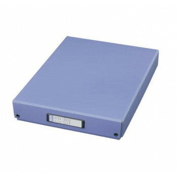 おすすめ見出しホルダーがあるので、収納内容も一目瞭然です。※スペア見出し紙付きサイズ306×410×65mm、内寸:縦382×横280×高さ58mm個装サイズ：42×32×8cm重量個装重量：640g素材・材質表装:P.P.くるみ貼り(中芯/ボール紙)仕様色:ブルーバイオレットサイズ:B4生産国日本fk094igrjs