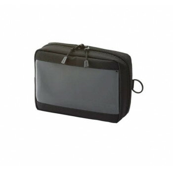 LIHIT LAB.(リヒトラブ) CORDURA×SMART FIT クリヤーボックスポーチ A6 ブラック F-7582-24