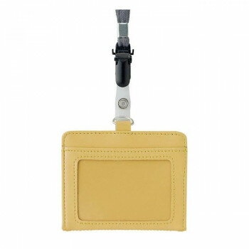 LIHIT LAB.(リヒトラブ) Mutual(ミューチュアル) IDカードホルダー マットイエロー A2625-5
