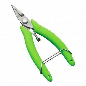 やわらかグリップの平ヤットコ