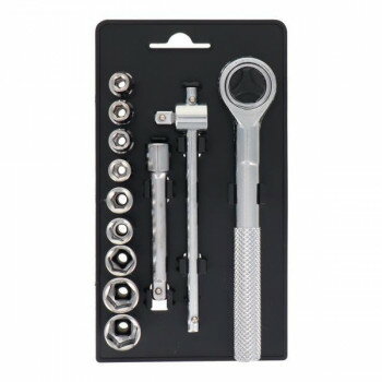 おすすめ収納に便利なキャッチトレ一付です。サイズH160×W90×D25mm個装サイズ：17.2×10.8×4.4cm重量330g個装重量：336gセット内容1/4DRラチェットハンドル70mmエクステンションバースライディングバー1/4ソ...