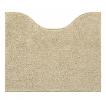 ナチュラルトイレマット　50×60cm プレーンベージュ