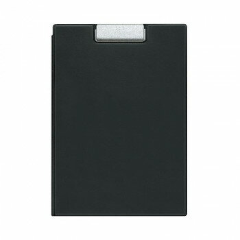 コクヨ クリップホルダー A4 (カバー付き用箋挟) 黒 ヨハ-50D