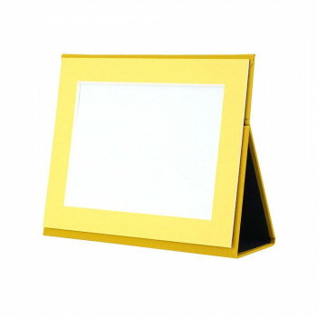 ポータブルフォトフレーム 2L判ヨコ マスタード 106-954