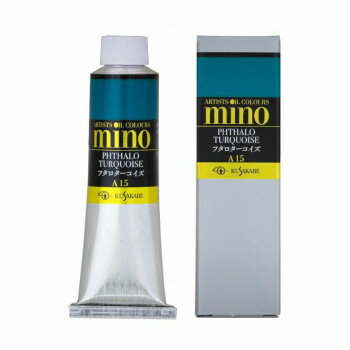 Painting Materials - クサカベ ミノー油絵具 9号 40ml フタロターコイズ M9-15