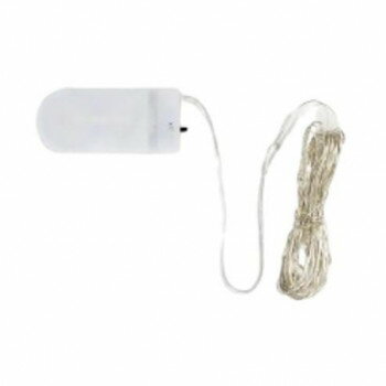 パーティ 飾り付け用LEDライトワイヤー ガーランド ジュエリーライト 3m 30ライトボタン電池