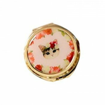 とことこサーカス アクセサリーケース 猫/ネコ 「fleurs＆chatsみるく」チューリップ AP-AC-021