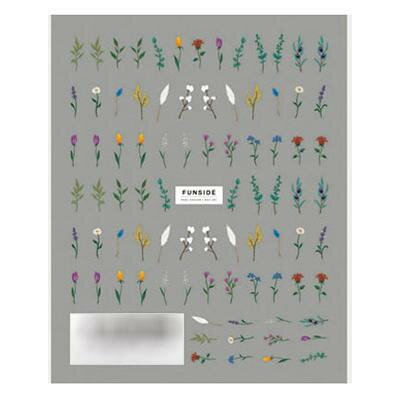 かわいいネイルシールです!水彩画タッチでニュアンス感たっぷり。透明感と絶妙カラーがnuance nailに溶け込みます。花屋でチョイスするように、ブーケ調にカラーを楽しんだり、パターンのコーディネートを楽しめるstickerです。サイズシー...