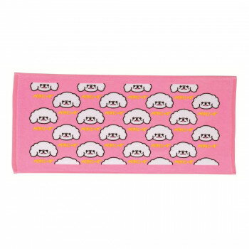 犬飼タオル IT76SF-4 ワンワンワールドシャーリング染料プリント ぺきにーず