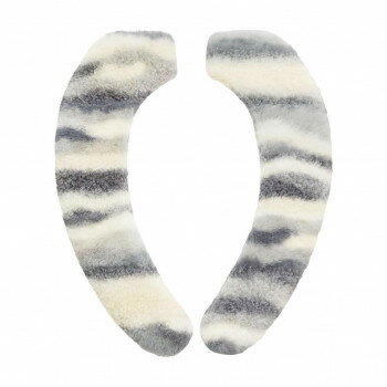 オカトー メリージェラート 貼るだけ便座シート(コンパクト二つ折りPKG仕様) グレー 1971