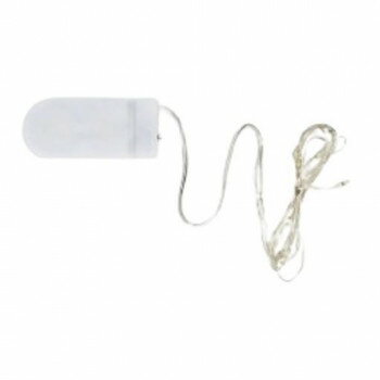 パーティ 飾り付け用LEDライトワイヤーガーランド ジュエリーライト 1m 10ライト ボタン電池