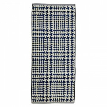 Face Towel - 林(HAYASHI) フェイスタオル メランドゥ グレンチェック ホワイト FN451910