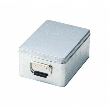 ブリキ収納ボックス 19×26.5×12cm SF-305