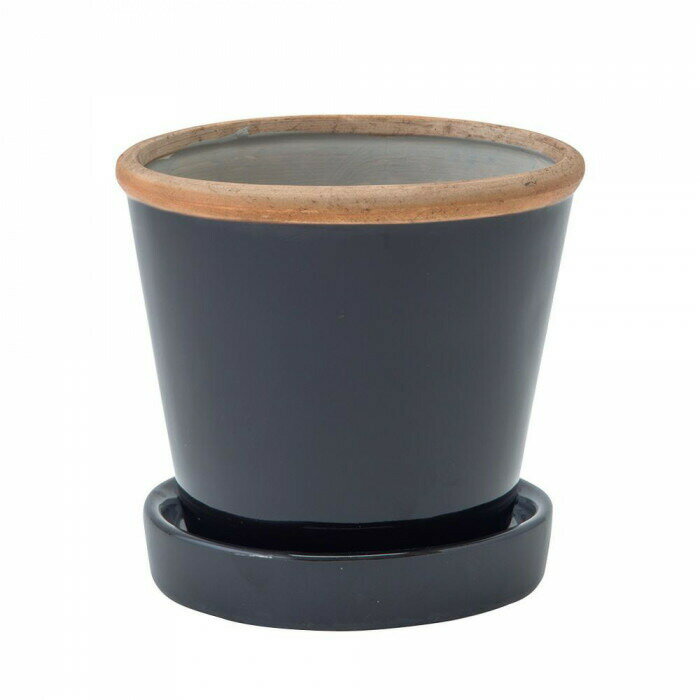 グロッシーポット チャコール 30759