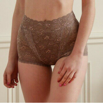 TAMURA Yauco 総レース多機能ショーツ TYE90 モカ LL-TYE90-008-LL