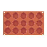 WML7101　マルテラート　フレキシブルノンスティックモルド　SF044　50　フラン型　15ヶ取