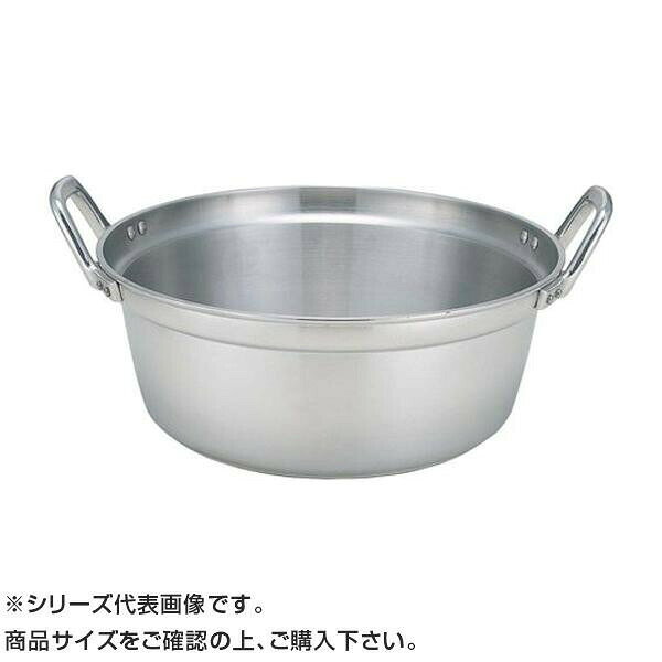 IH対応の両手鍋!業務用の料理鍋です。サイズ内径Φ450×深さ180mm個装サイズ：23×57×48cm重量個装重量：4420g素材・材質アルミ鋳物仕様容量:20.8L生産国日本IH対応の両手鍋!【オール熱源クッキング】底面(裏面)に特殊磁性体を溶射、電磁調理器からガスコンロまで、全ての熱源に対応。表面にアルマイト加工を施すことによって、アルミ生地を保護し、鍋の内側が黒くなることを防ぎます。さらに、外表面にはセラミック塗装(焼き付け塗装)が施されています。業務用の料理鍋です。fk094igrjs