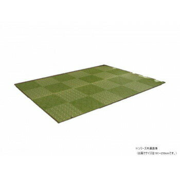 ラグ 純国産 日本製 KOBA-GUARD 抗菌防臭 約191×250cm グリーン 1051530123904