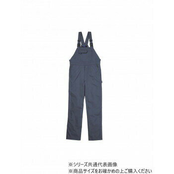 クレヒフク BLUECATサロペット チャコールグレー 4L 607