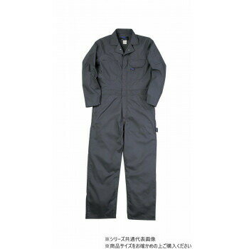 クレヒフク CAT長袖ツナギ チャコールグレー 4L 609