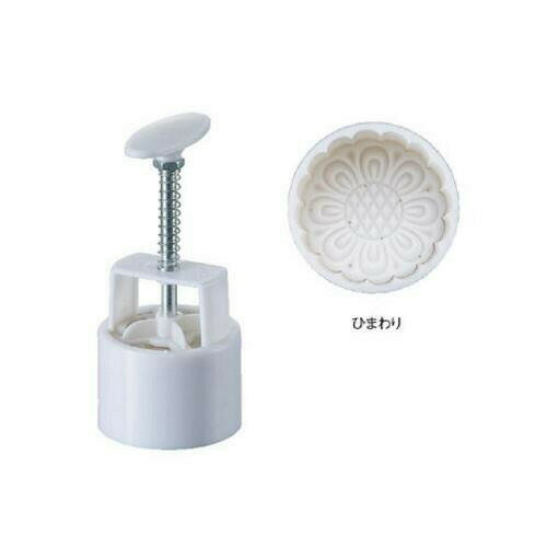 PC月餅抜型 1ヶ取 丸 ひまわり 376061