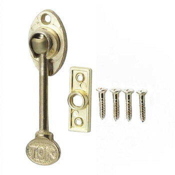 防犯用補助錠金具引き戸にご使用いただけます。サイズ個装サイズ：12×5.5×1.7cm重量個装重量：25g素材・材質真鍮生産国日本fk094igrjs